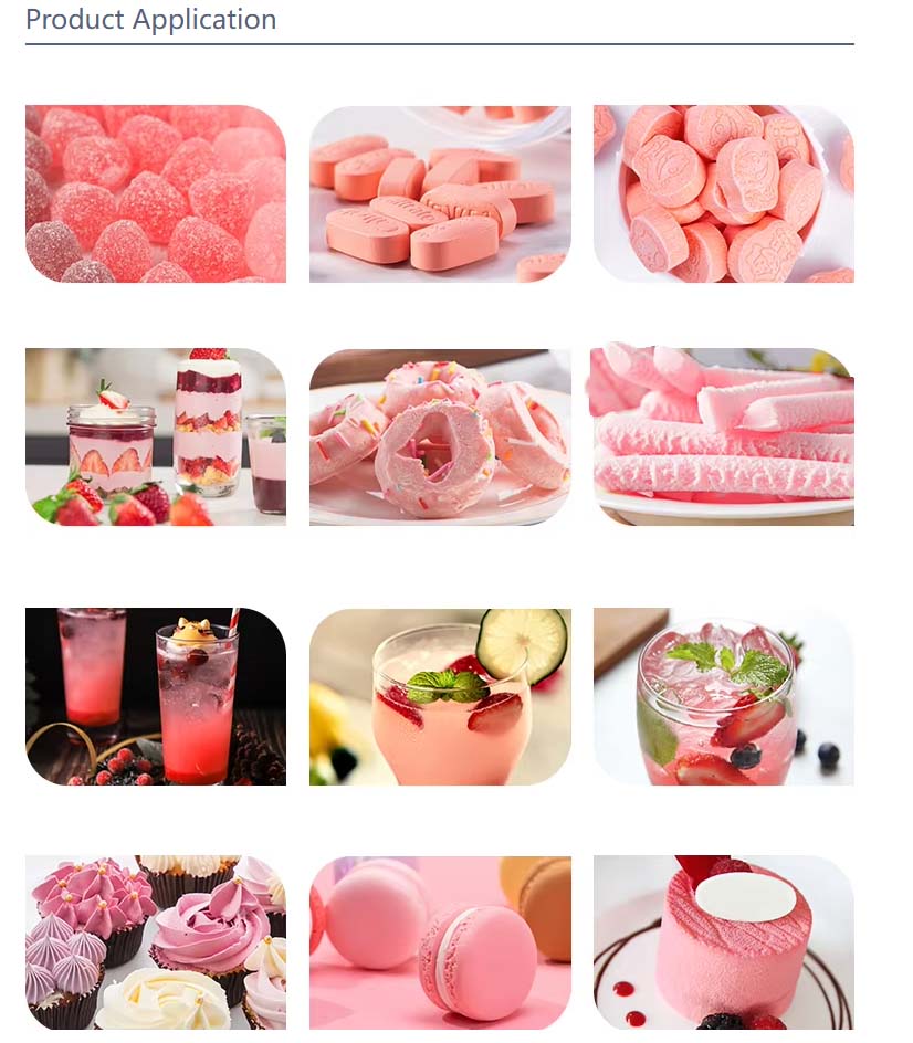 application of food flavor