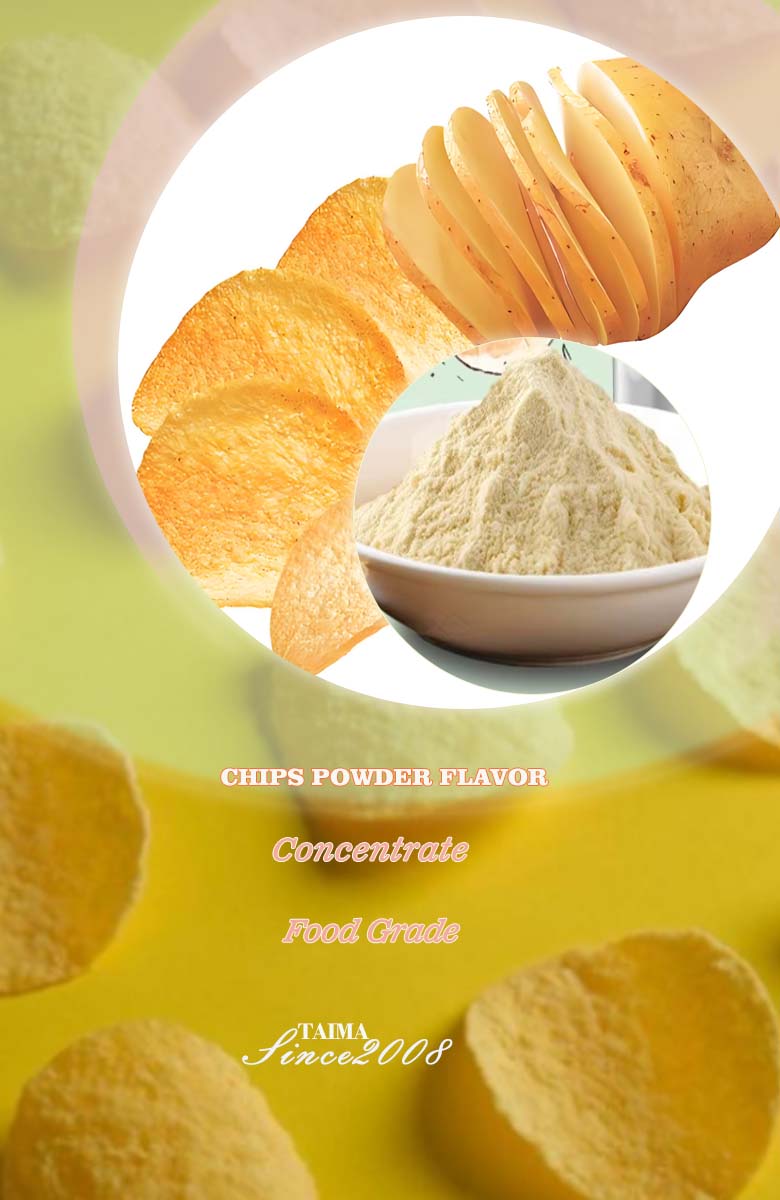 powder chips flavor for food