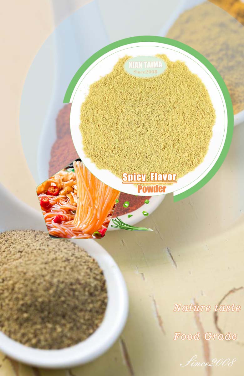 spicy powder flavor