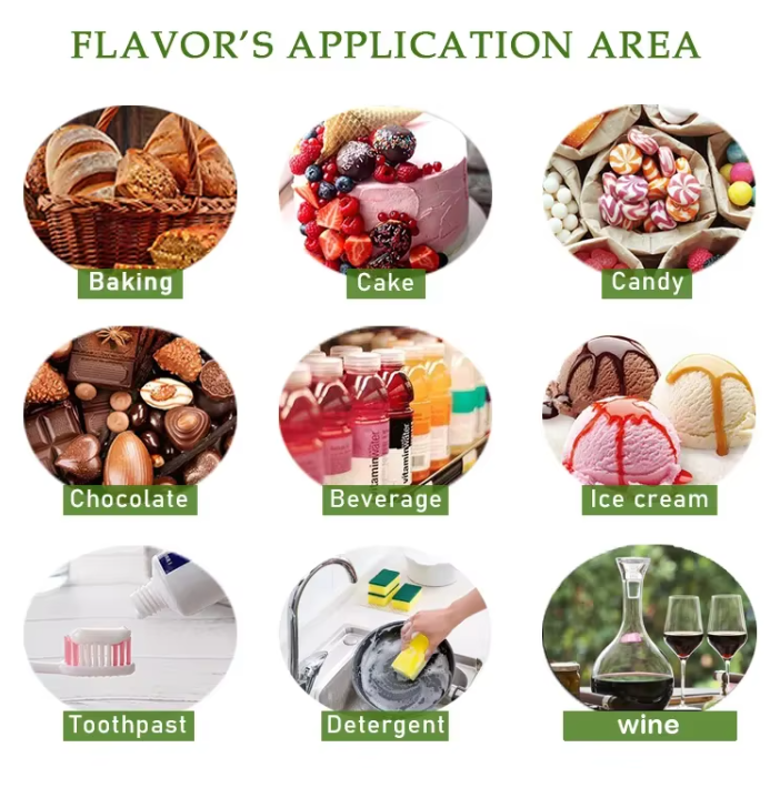 applacation of food flavor