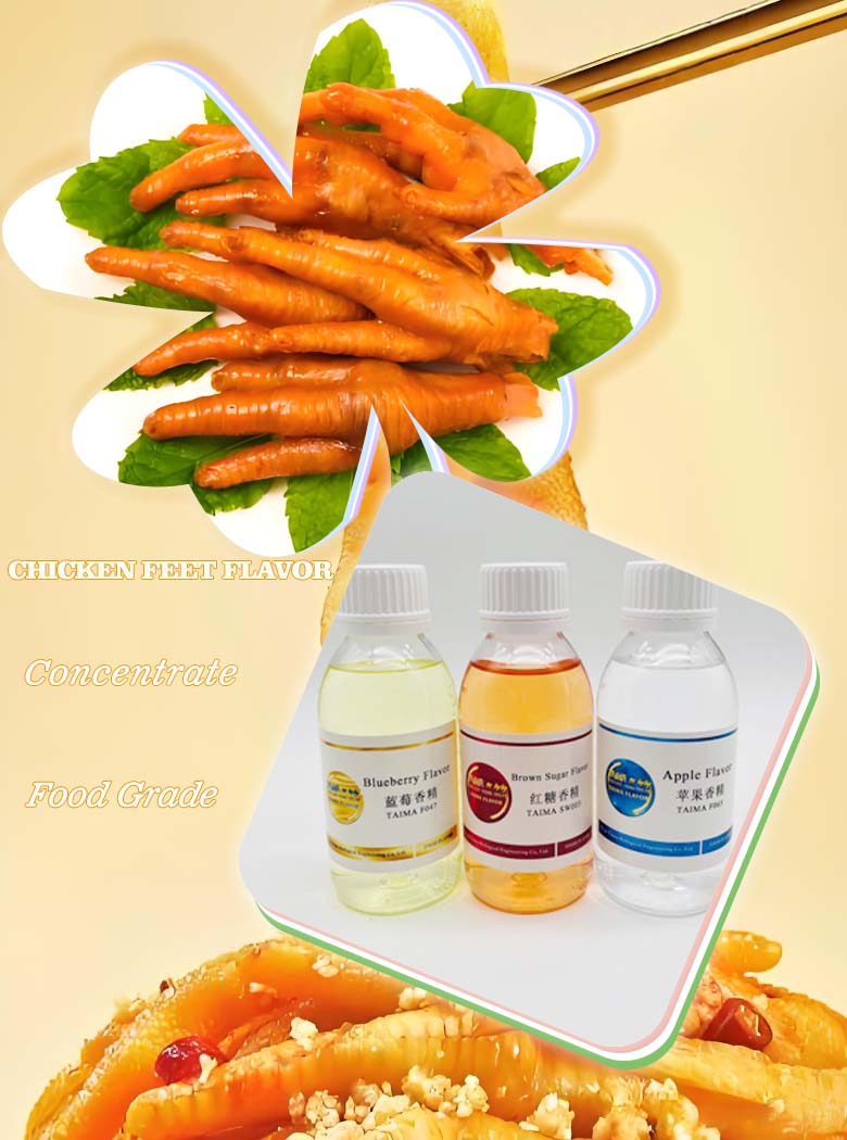 chicken feet food flavor