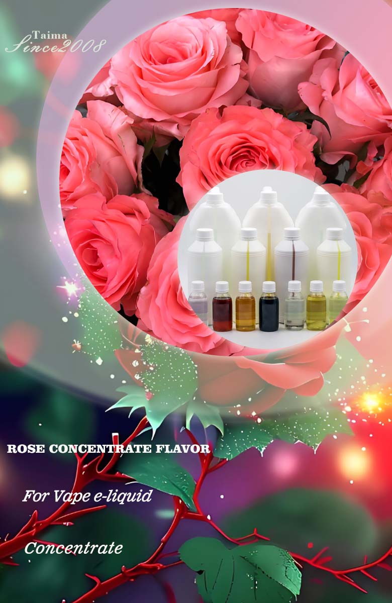 concentrate rose flavor