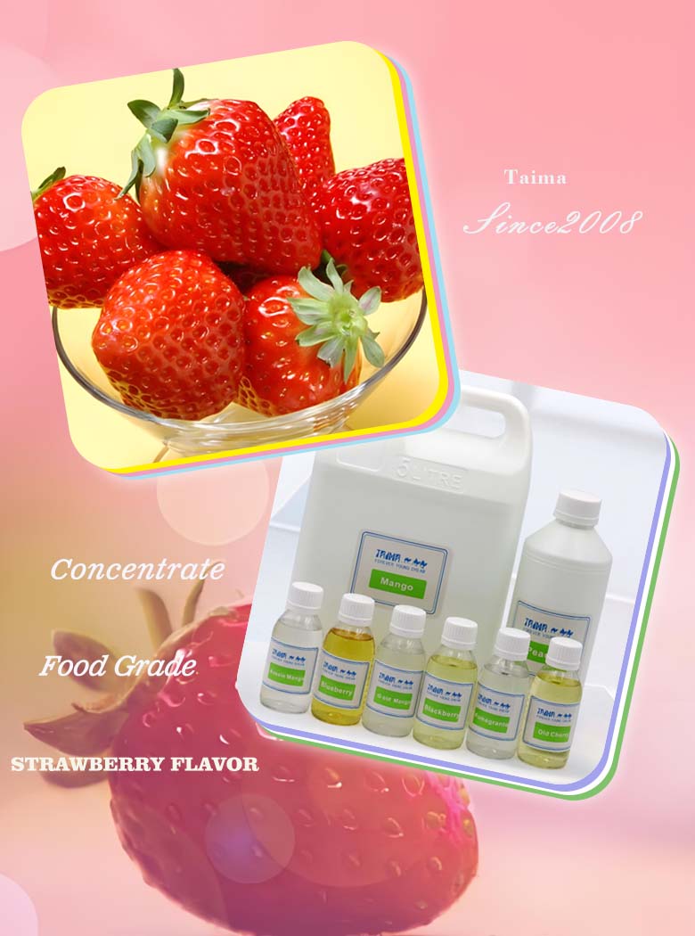 strawberry fruit flavor for food