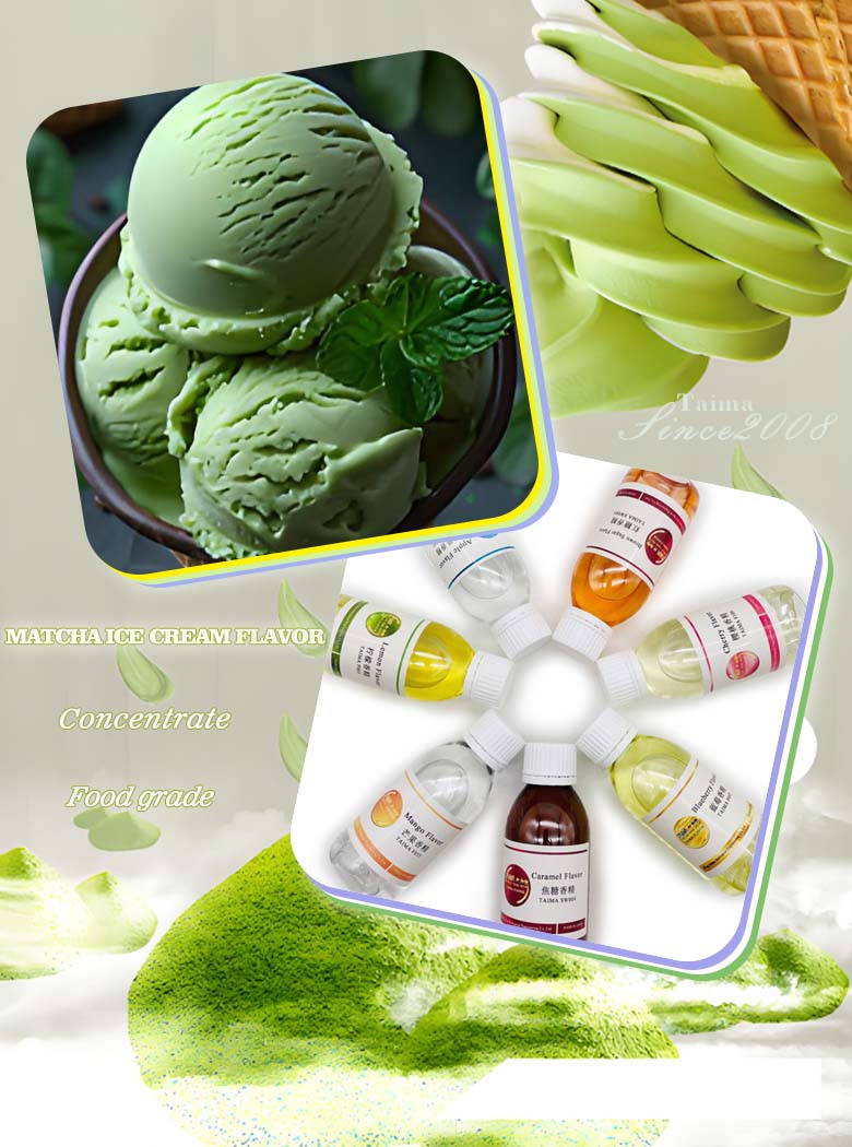 Matcha ice cream flavors