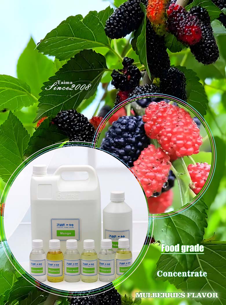 mulberries flavor