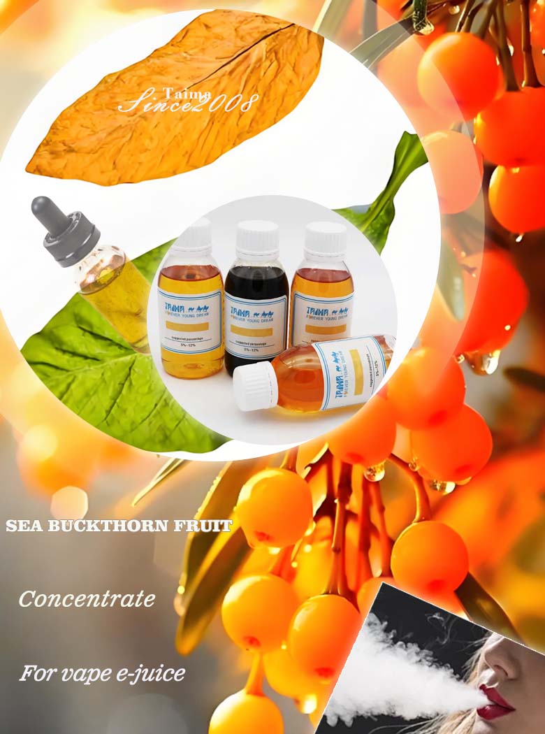 Sea buckthorn fruit e-juice