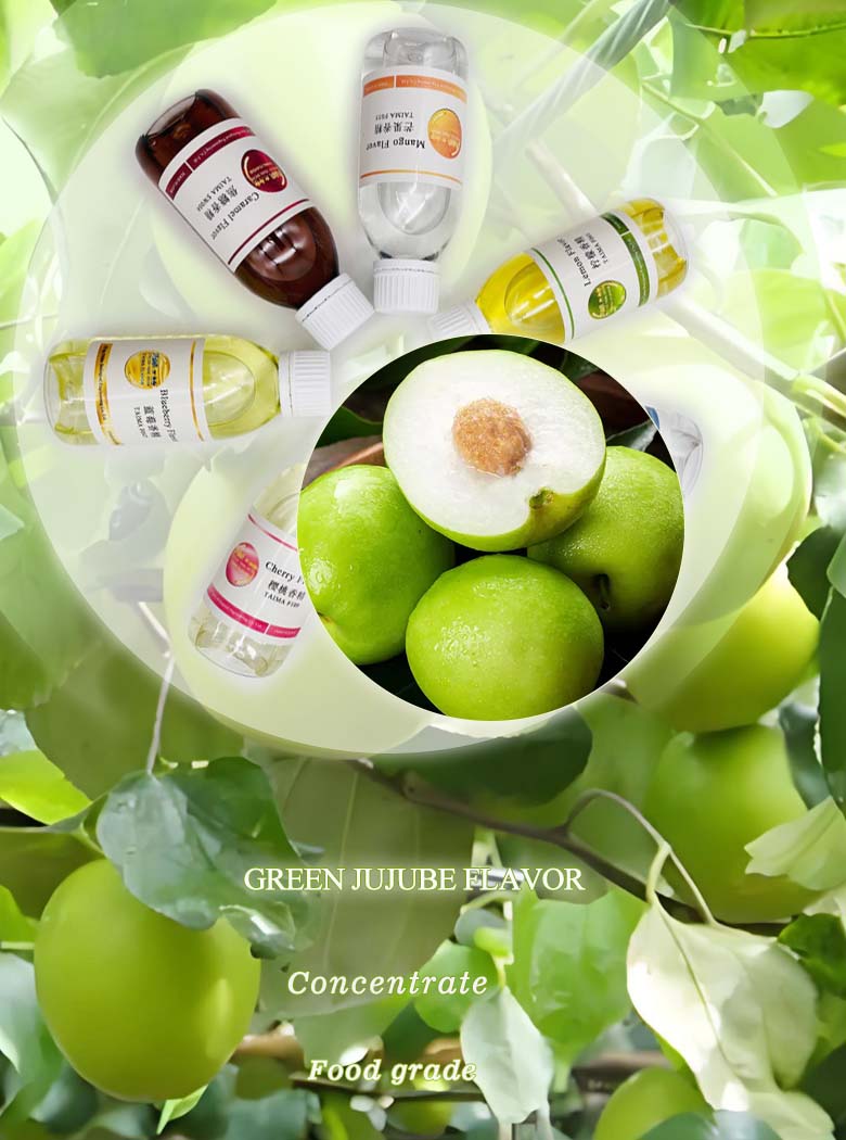 Green jujube fruit flavor
