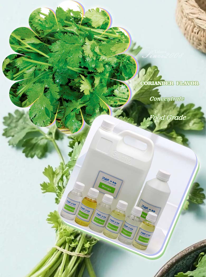 coriander liquid flavor