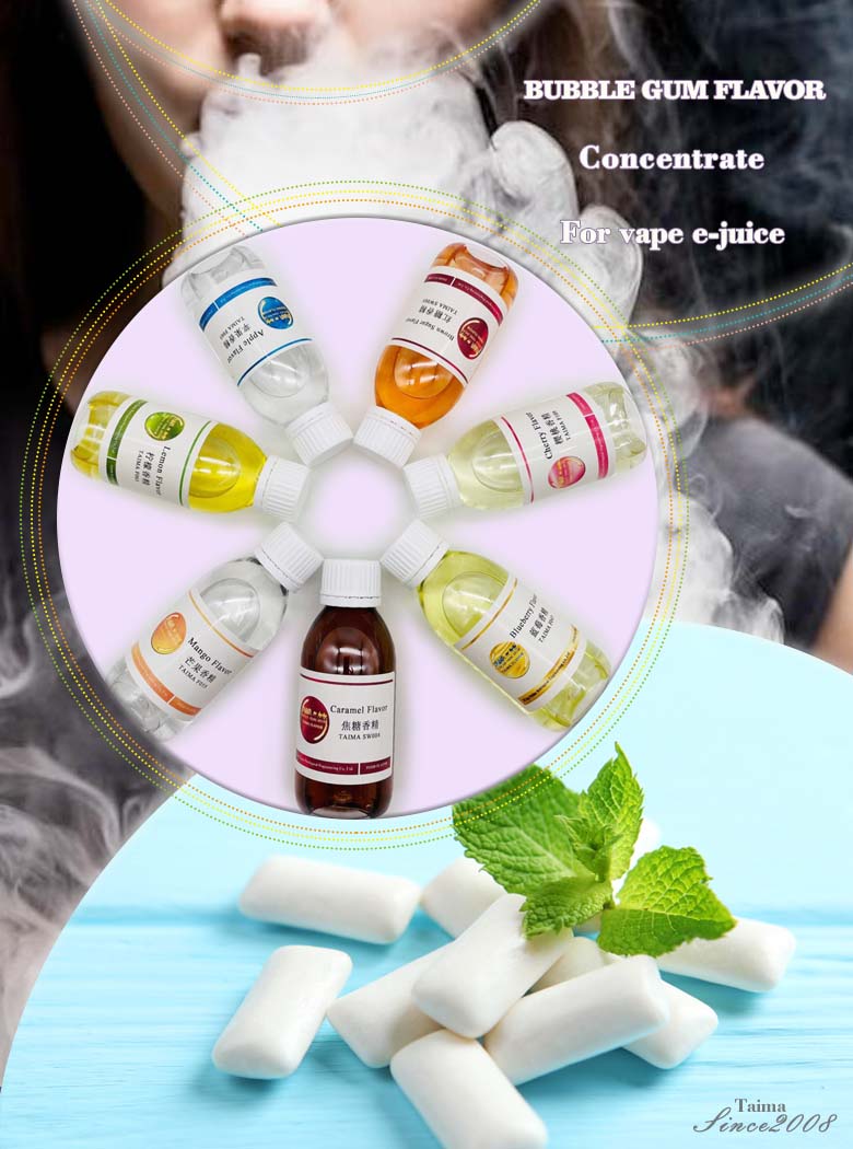 bubble gum flavor for e-liqid