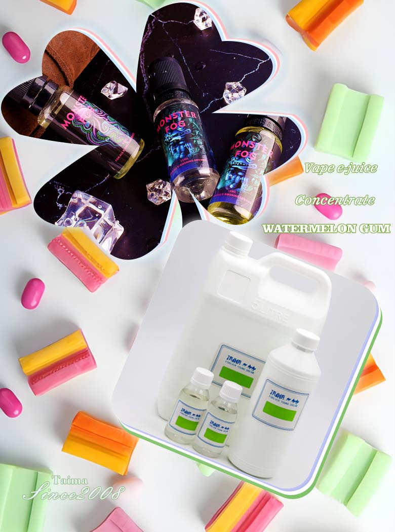 watermekon bubble gum for vape e-liquid
