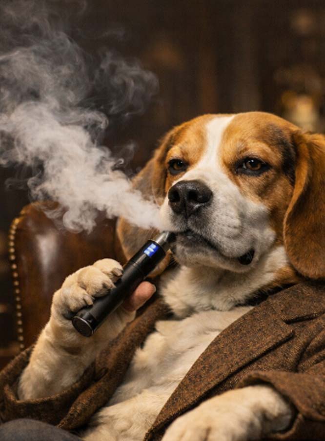 what will happend if dog vape