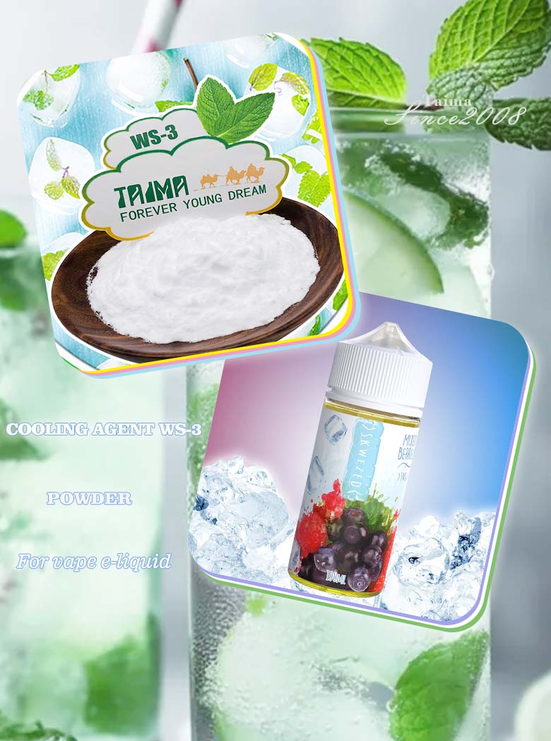powder ws-23 cooling agent for vape e-liquid