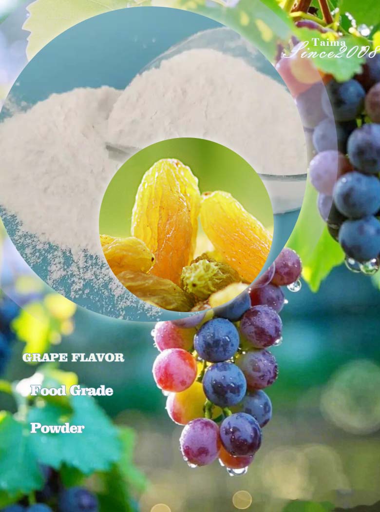 Powder grape food flavor