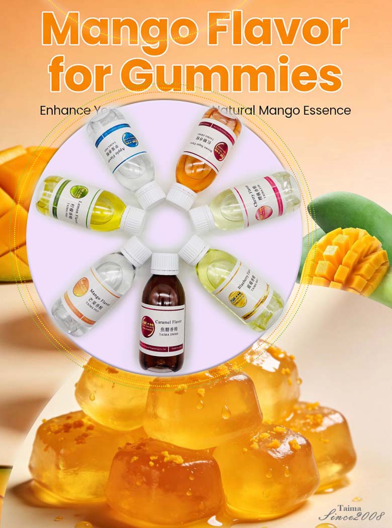 mango flavors for gummy