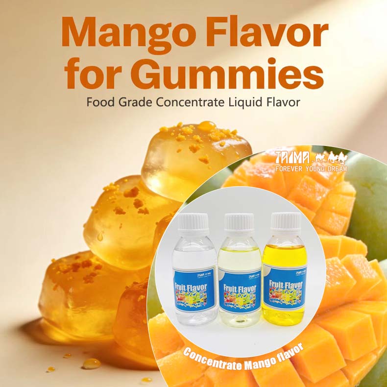 liquid mango flavors for gummie