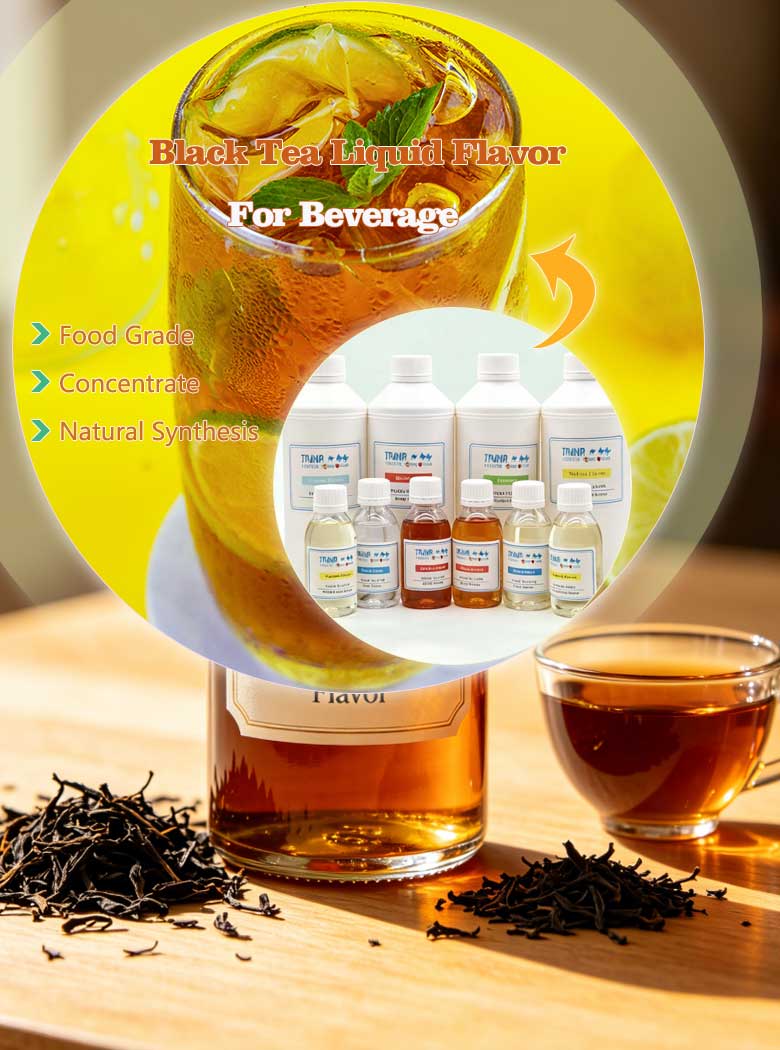Food grade black tea flavor