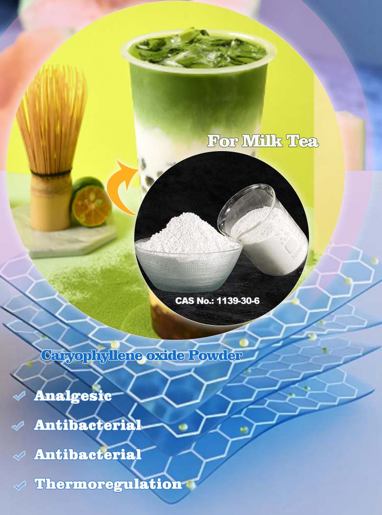 caryophyllene oxide powder for milk tea