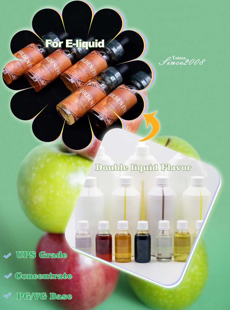 Double apple flavor for e-juice