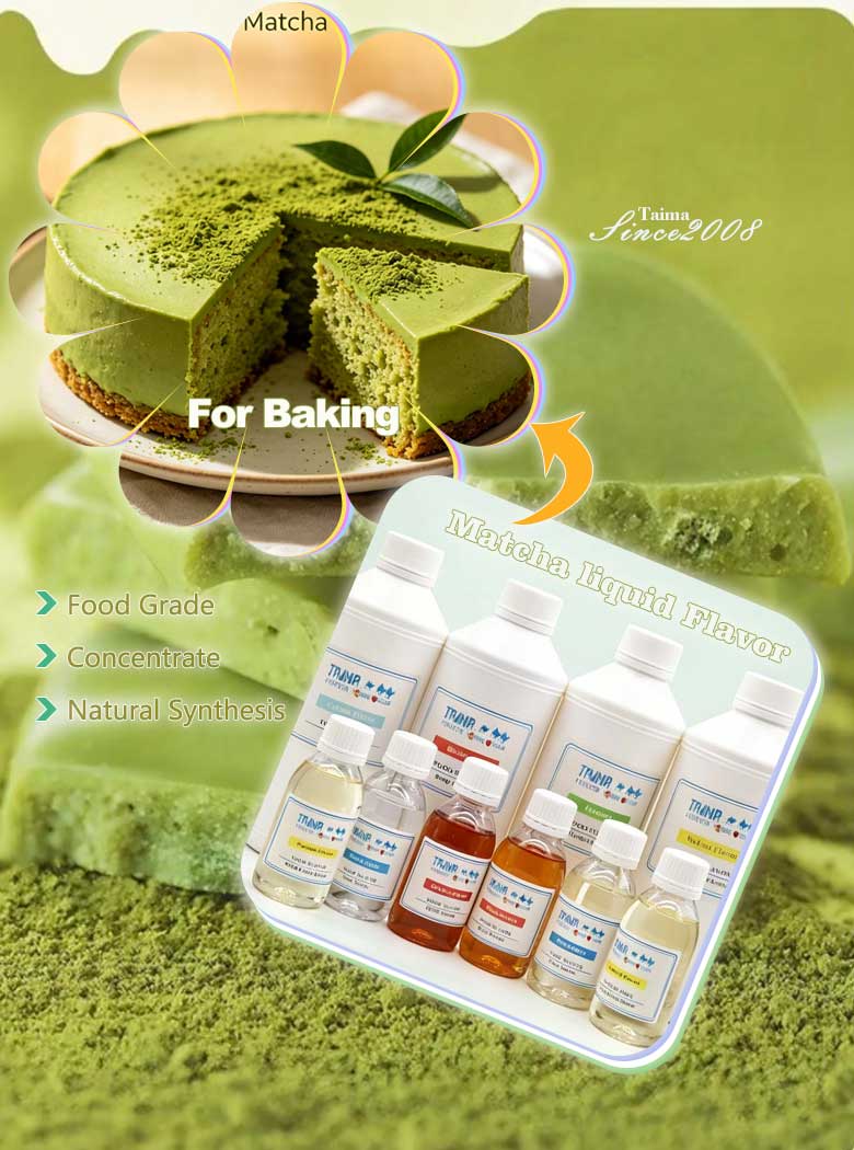 Matcha flavor for baking