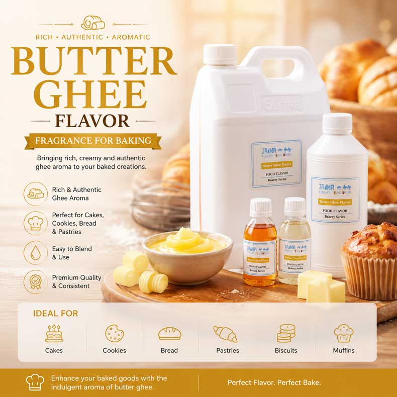 Food grade ghee flavor