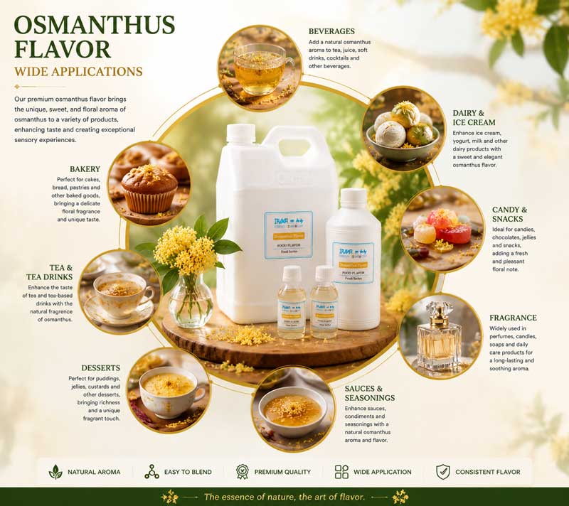 osmanthus flavor for perfume