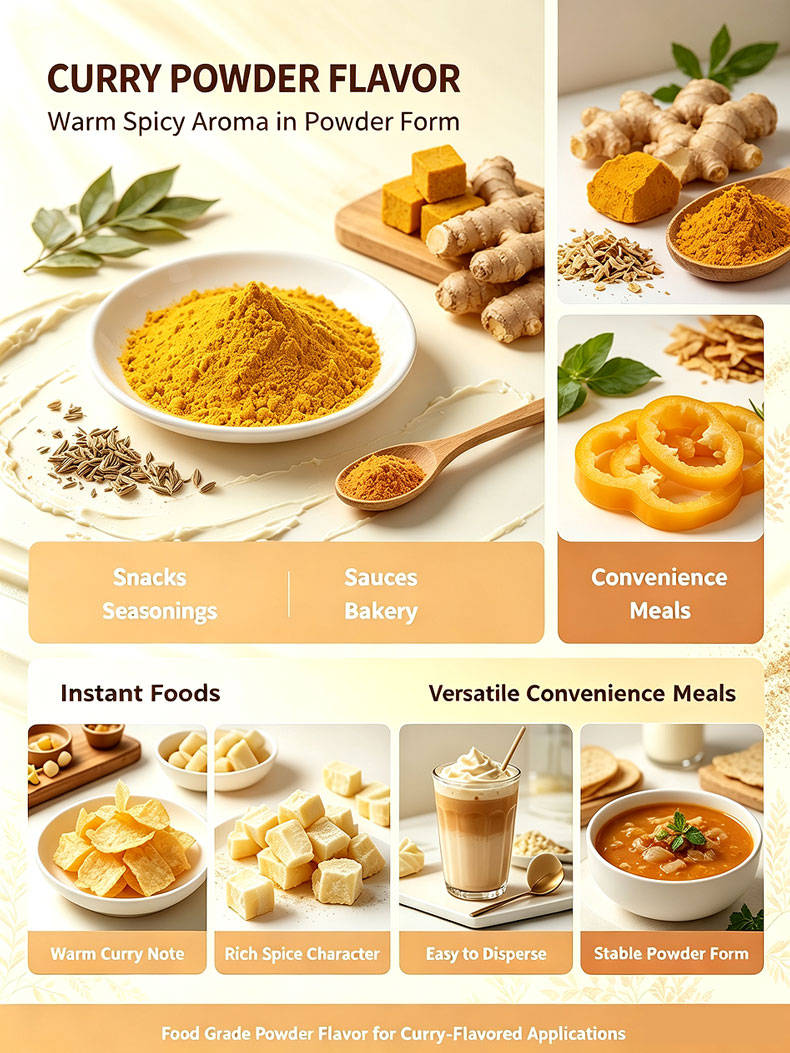 powder curry food flavor