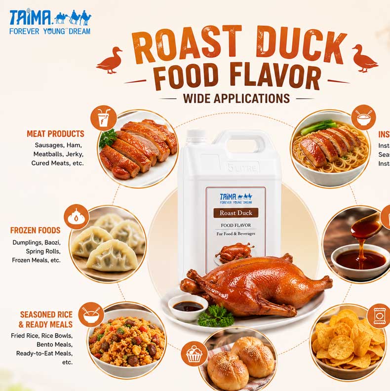 roast duck food flavor