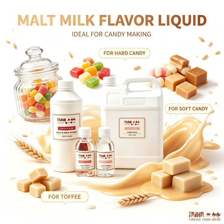 malt milk food flavor