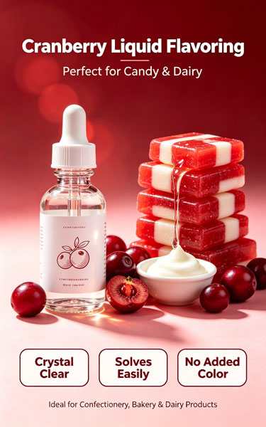 liquid cranberry flavor