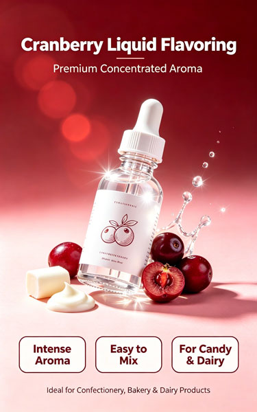 liquid cranberry food flavor